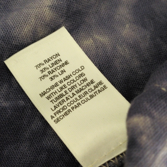 Amadi Medium Tie Dye Linen Blend Jacket - Picture 12 of 12